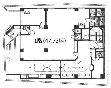 四番町ホームズ1F 間取り図