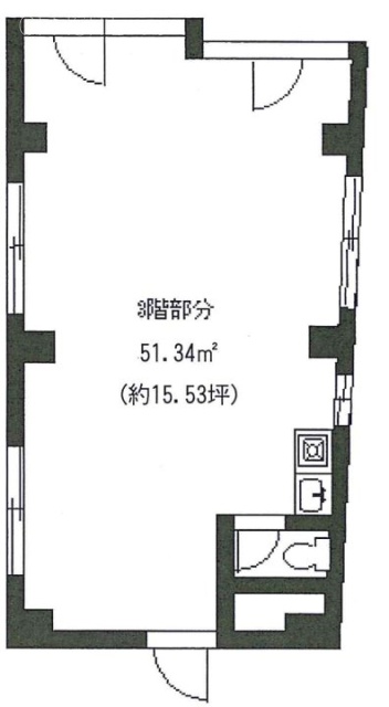 KRA四谷ビル3F 間取り図