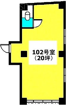 パーソナルハイツ山王102 間取り図