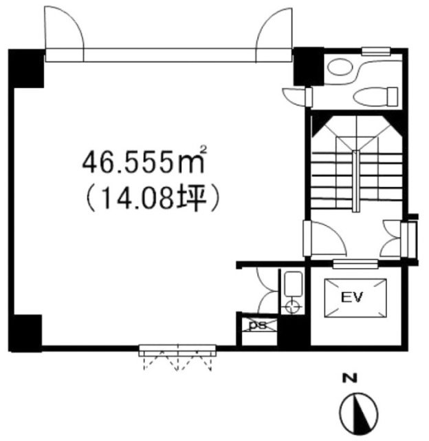 MCDビル2F 間取り図