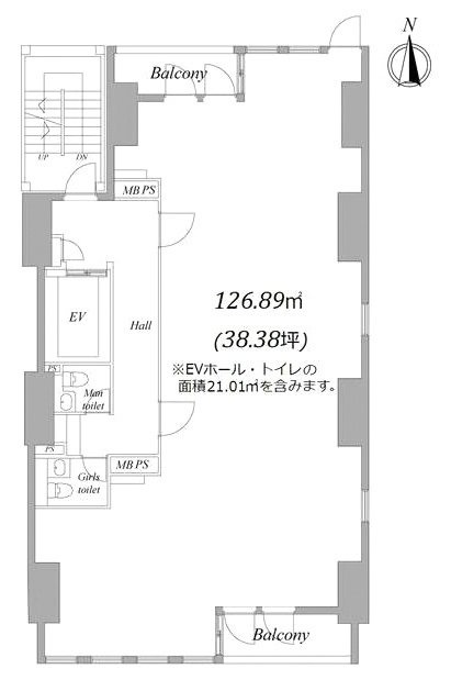 秋葉原STNフロント10F 間取り図