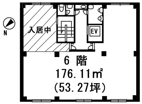 ギンビスビル6F 間取り図