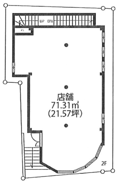 吉祥寺MUビル2F 間取り図