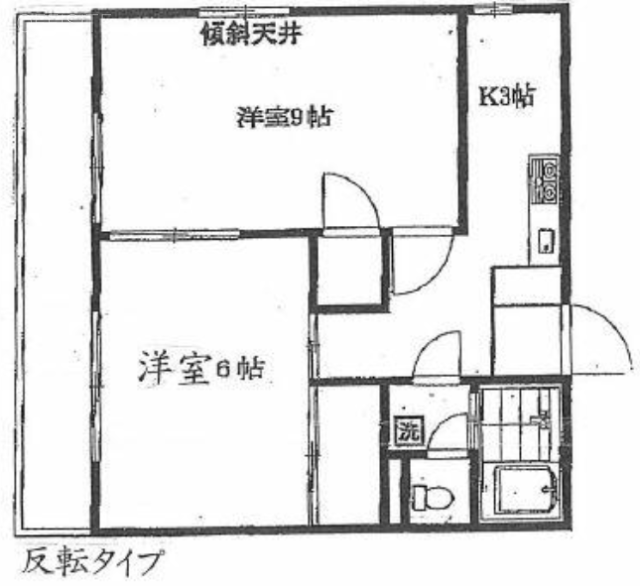 富士ヴェラハイツ302 間取り図