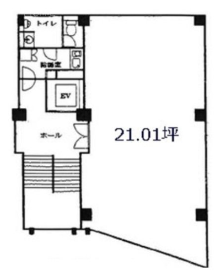 大場ビルA館B 間取り図