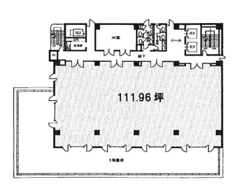 南麻布OJビル7F 間取り図