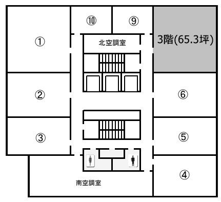 フジモト第一生命ビルディング8 間取り図