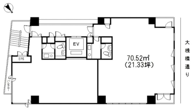 外丸ビル901 間取り図