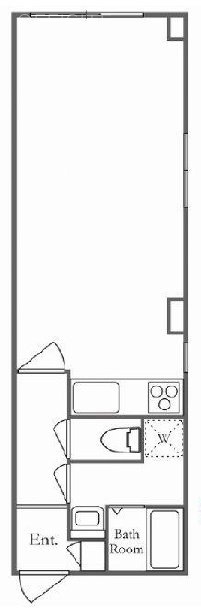 三電舎ビル705 間取り図
