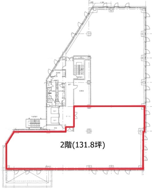 興和二番町ビル2F 間取り図