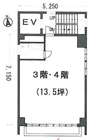 錦和ビル4F 間取り図