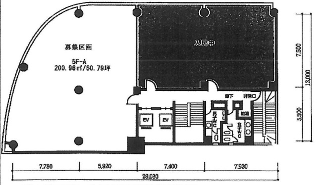 東貨ビルA 間取り図