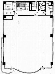 堀内三崎町ビル3F 間取り図