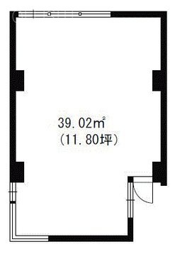 日緯パートⅡ101 間取り図