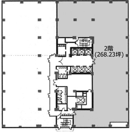 新日石ビル2F 間取り図