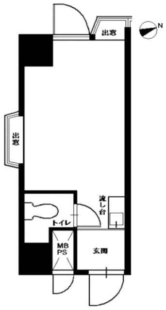 吉祥寺永谷シティプラザビル617 間取り図