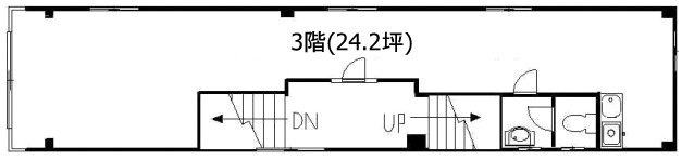 島田ビル3F 間取り図