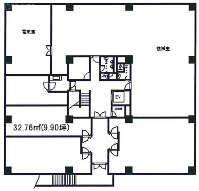 マリンビルB004 間取り図