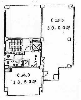 松宝ビルB 間取り図