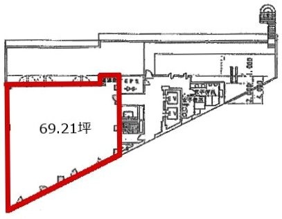 住友不動産木場ビル5F 間取り図