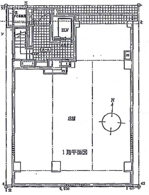 クレセントコートビル1F 間取り図
