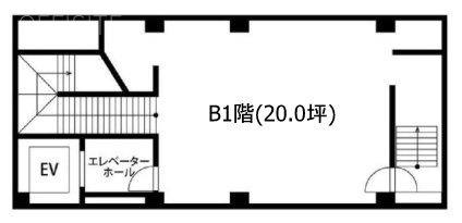 トライエム大手町ビルB1F 間取り図