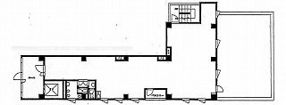 神楽坂Kビル6F 間取り図