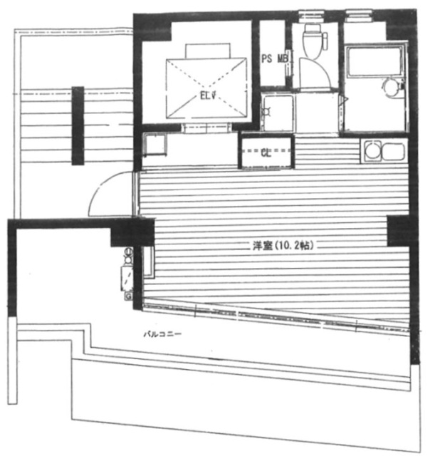 長塚ビル6F 間取り図
