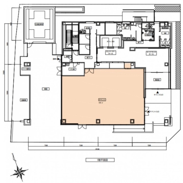 仙台KSビル1F 間取り図