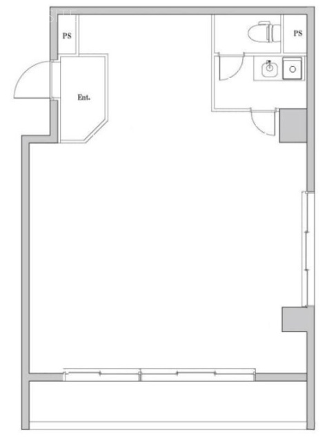 光陽ビル204 間取り図