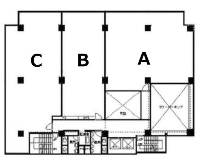 関内ファーストビルB 間取り図