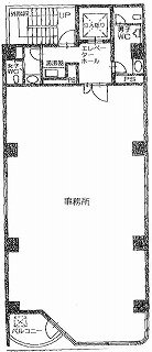 日本橋ビル3F 間取り図