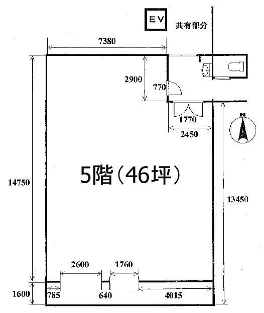 三家第1ビル5 間取り図