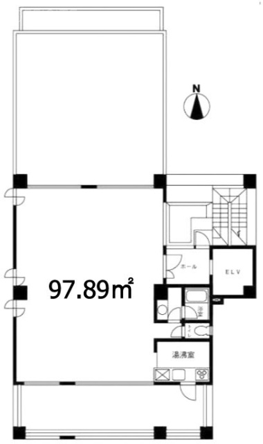 MSビルA 間取り図