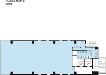 PMO浜松町Ⅱ3F 間取り図