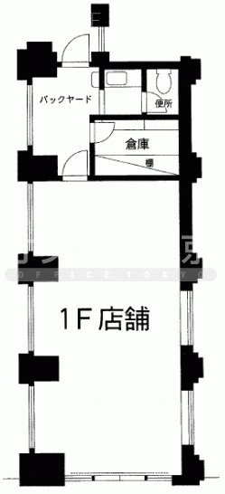 アクロス新川ビル1F 間取り図