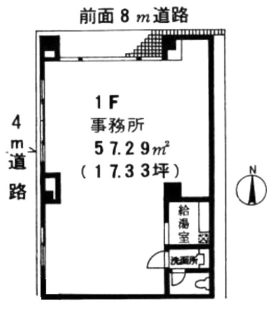 吉村ビル1F 間取り図