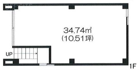 (仮)エリート50ビル1F 間取り図