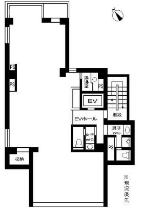まつの屋ビル5F 間取り図