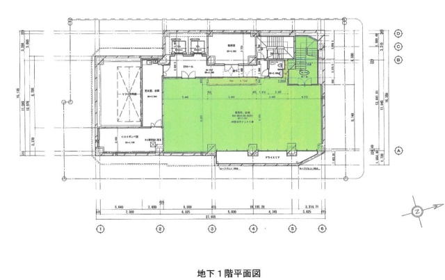 羽衣ビルB1F 間取り図