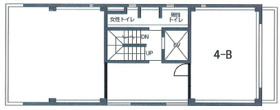 宝ビル別館B 間取り図