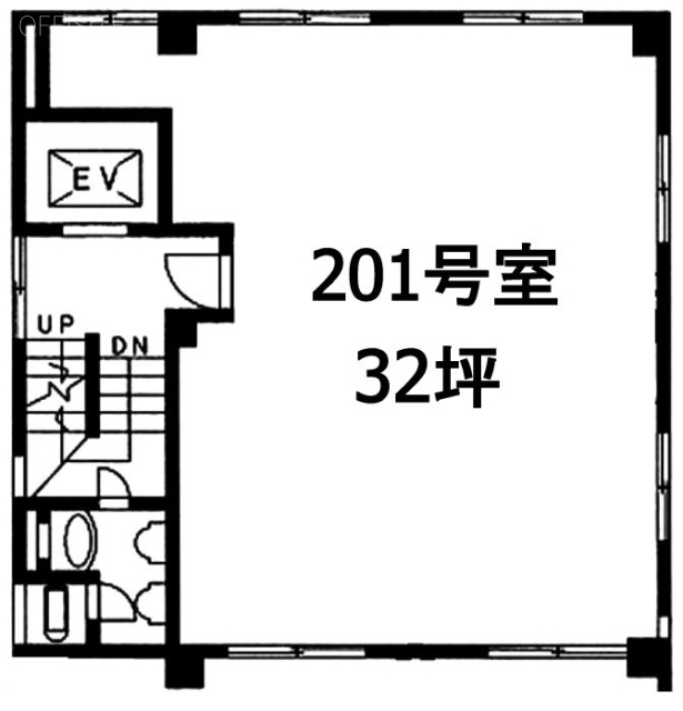進盛ビル201 間取り図