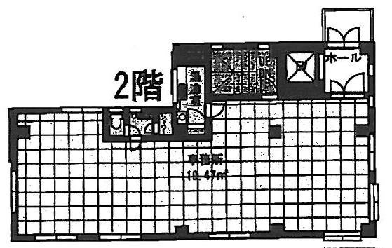 ウサギヤ第2ビル2F 間取り図