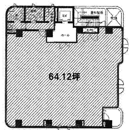 サカイ第2ビル2F 間取り図