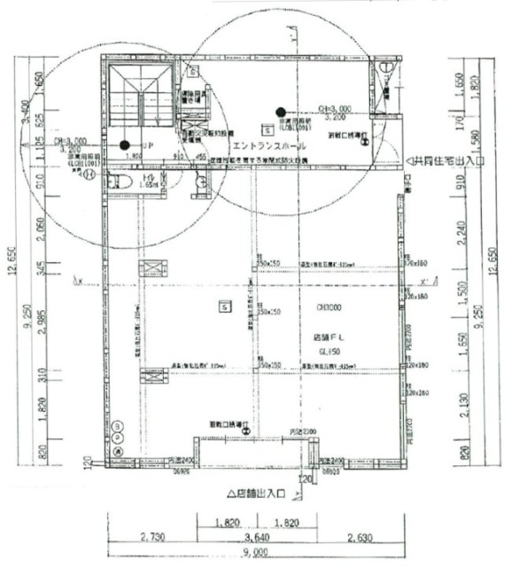 マメゾン二葉1F 間取り図