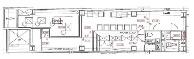 UFビル12F 間取り図