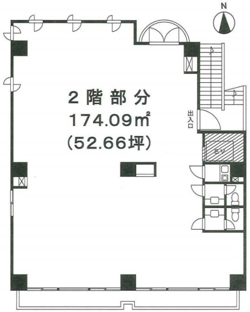 アドヴァンスビル2F 間取り図