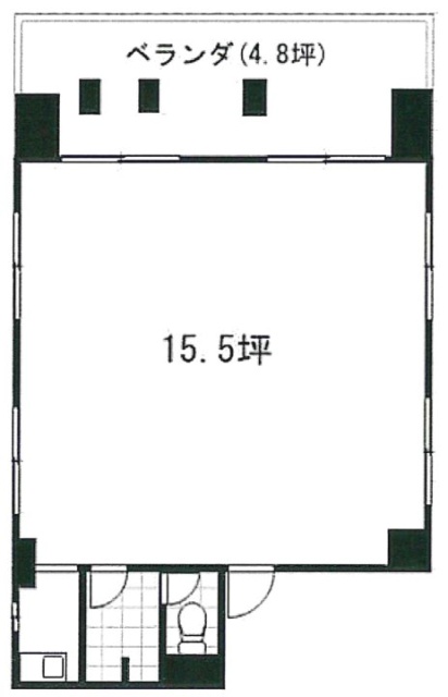 木田ビル402 間取り図