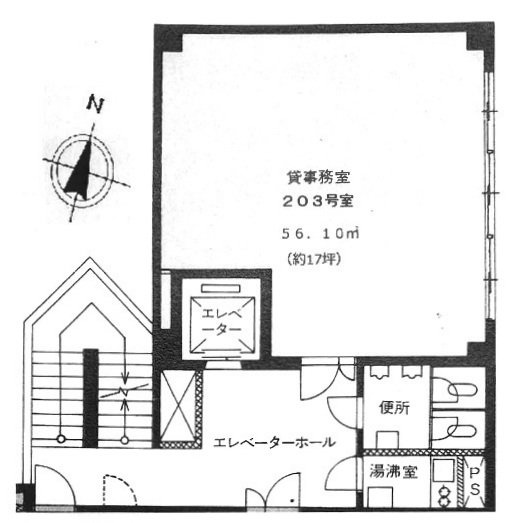 葛西ビル203 間取り図