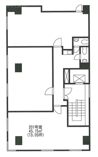 東和神田ビル201 間取り図